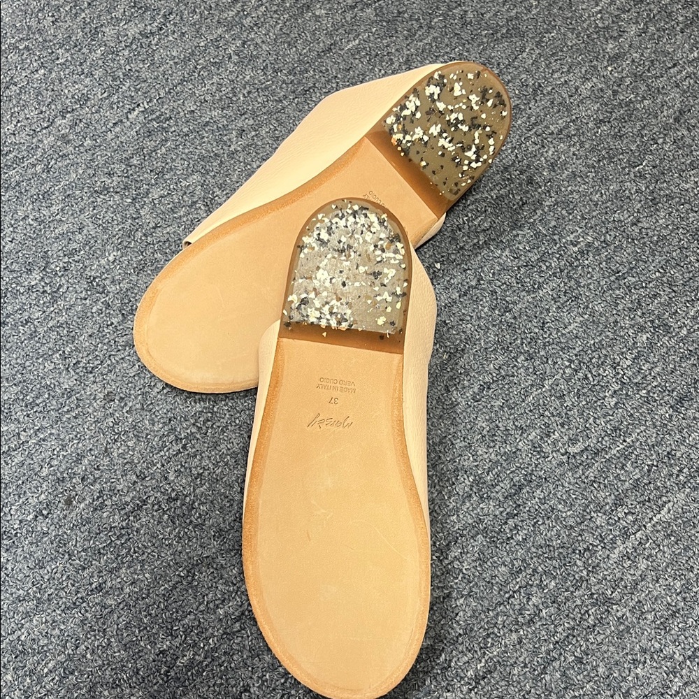 MARSÈLL Arsella 
FLIP FLOPS Women's Tan Slide Sandals 7 NIB - Picture 3 of 7